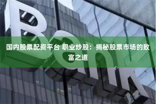 国内股票配资平台 职业炒股：揭秘股票市场的致富之道